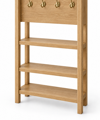 Nestavelle Four-Hook Entryway Shelf