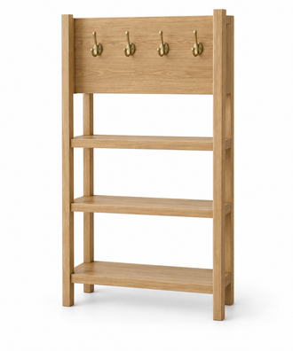 Nestavelle Four-Hook Entryway Shelf
