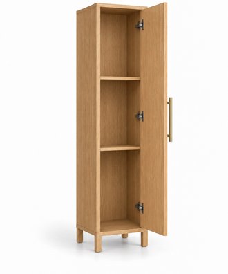 Nestavelle Slim Single-Door Storage Cabinet