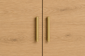 Nestavelle Two-Door Living Room Storage Cabinet